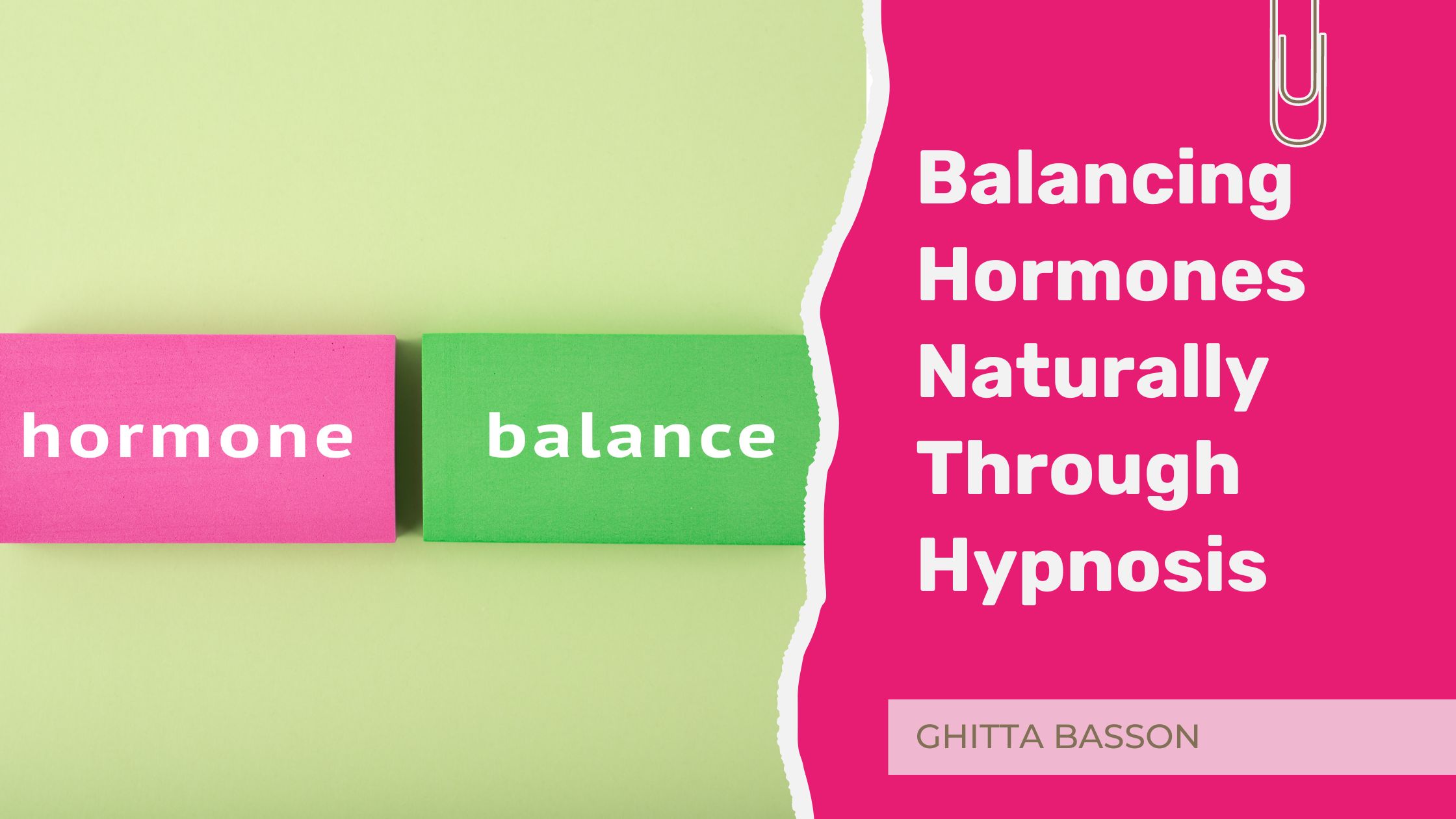 Balancing Hormones Naturally Through Hypnosis